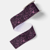 Ruban En Satin rose et violet (Dos)