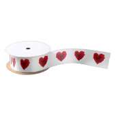 Ruban En Satin Rose rouge (Bobine)