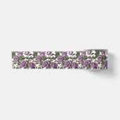 Ruban En Satin Roses de Rose pourpre, (Devant)