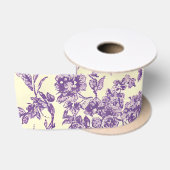 Ruban En Satin Roses Lavande (Bobine)