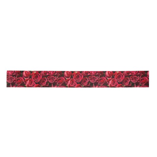 Ruban En Satin Roses rouges (Devant)