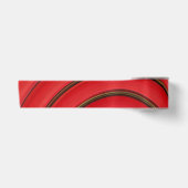 Ruban En Satin Rouge et noir (Devant)