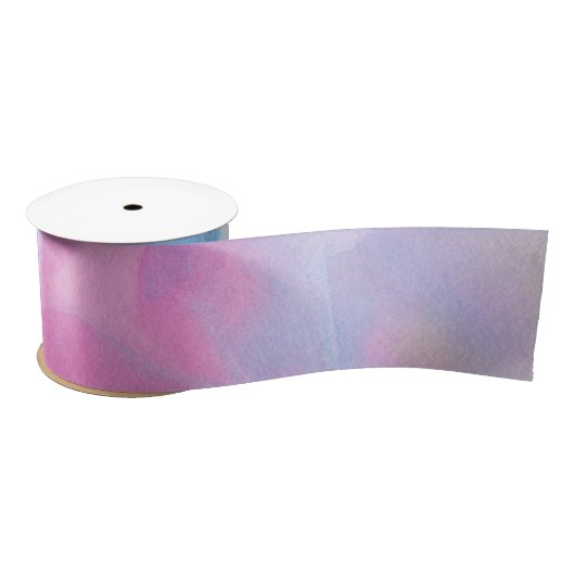 Ruban En Satin Ruban aquarelle (Bobine)