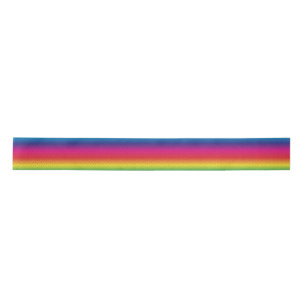 Ruban En Satin Ruban arc-en-ciel