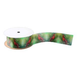 Ruban En Satin Ruban Cardinal Rouge