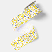 Ruban En Satin Ruban citron satin (Dos)