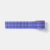 Ruban En Satin Ruban clair violet bleu Plaid Satin (Devant)