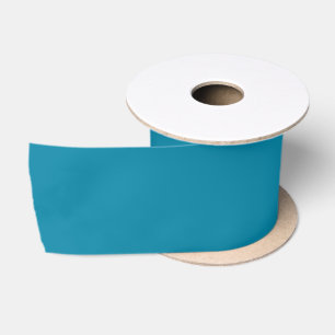 Ruban En Satin Ruban Cyan Satin foncé