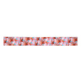 Ruban En Satin Ruban d'artisanat rose Plumeria (Devant)