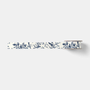 Ruban En Satin Ruban de satin à motif de toile de branche florale