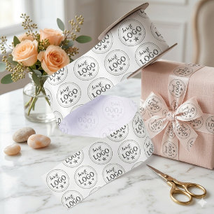 Ruban En Satin Ruban de satin blanc personnalisé avec votre logo
