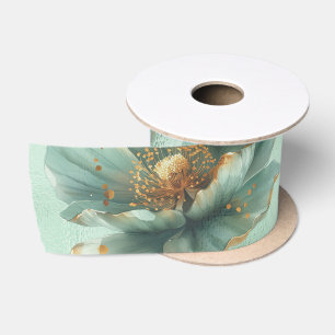 Ruban En Satin Ruban de Satin de Mariage Elégant Poppy Émeraude e