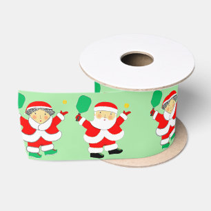 Ruban En Satin Ruban de satin de Noël pour pickleball