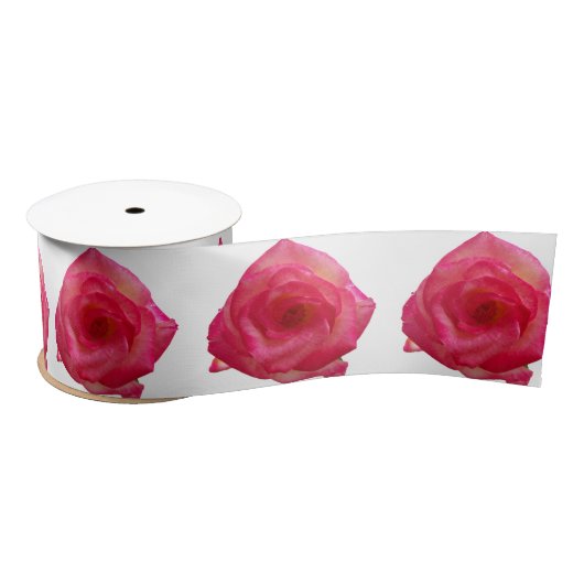 Ruban En Satin Ruban des rose (Bobine)