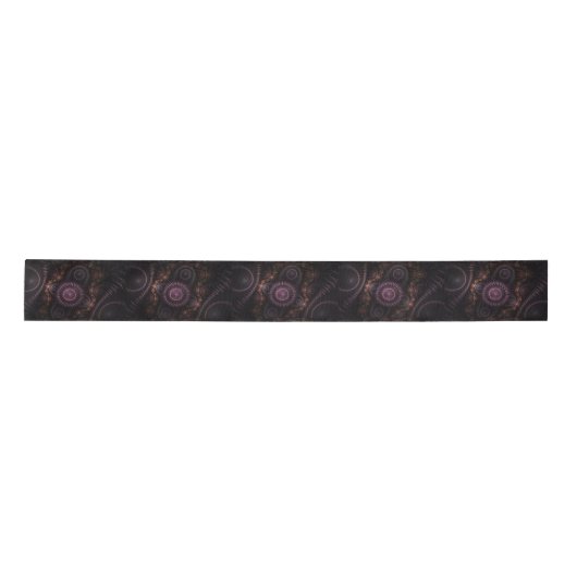 Ruban En Satin ruban fractal violet (Devant)