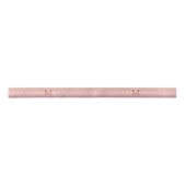 Ruban En Satin Ruban Parties scintillant or rose Nom et lettre pe (Devant)