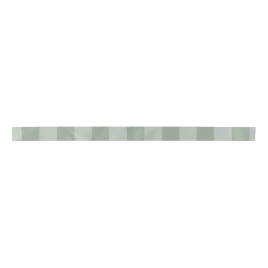 Ruban En Satin Ruban plat (vert/blanc) (Devant)