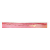 Ruban En Satin Ruban rose clair or satin (Devant)