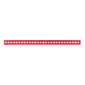 Ruban En Satin Ruban rouge satin (Devant)