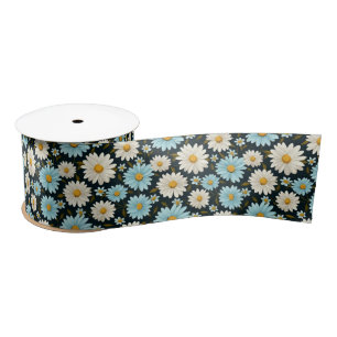 Ruban En Satin Ruban Satin Daisies