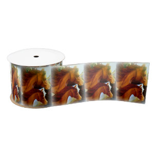 Ruban En Satin ruban satin de mares et de poneys