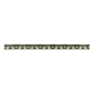 Ruban En Satin Ruban satiné Fleurs du désert
