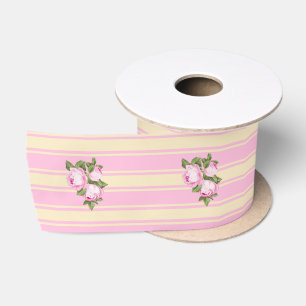 Ruban En Satin Rubans de satin Regency Roses