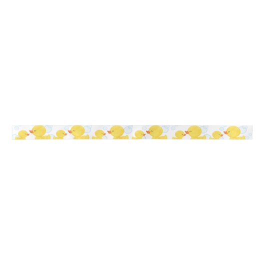 Ruban En Satin Rubber Duck Ribbon (Devant)