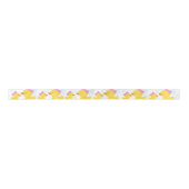Ruban En Satin Rubber Duck Ribbon pour fille blanche (Devant)