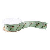 Ruban En Satin Ruby-throated Hummingbird Satin Ribbon (Bobine)
