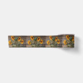 Ruban En Satin Rustic Barn Wood Sunflower (Devant)