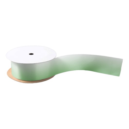 Ruban En Satin Sage Ombre (Bobine)