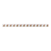 Ruban En Satin Santa Hat Corgi (Devant)