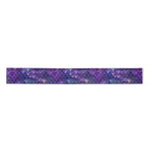 Ruban En Satin Scales de dragon violet (Devant)