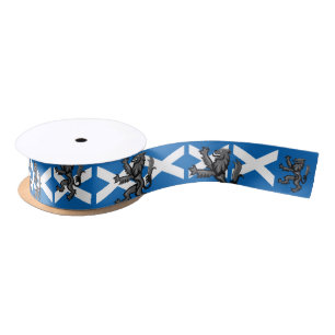 Ruban En Satin Scotland ruban, Fun Rampant & Scottish Drapeau