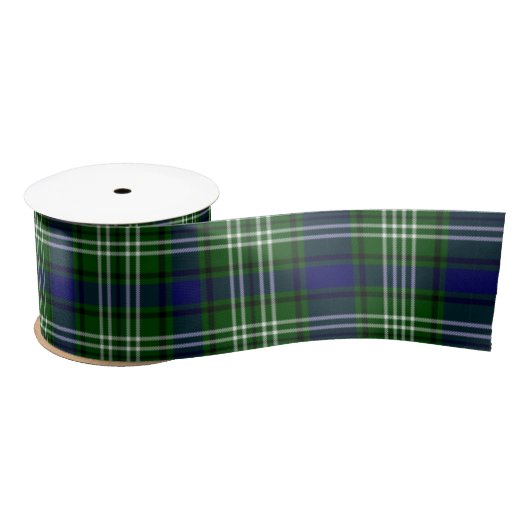 Ruban En Satin Scotland Tweedside District Tartan (Bobine)