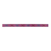 Ruban En Satin Scottish Clan McCall - Tartan mauve caïthique (Devant)