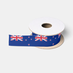 Ruban En Satin Seeland Drapeau & Voyage Nouvelle-Zélande, vacanc