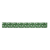 Ruban En Satin Shamrock vert, Saint Patrick's Day (Devant)