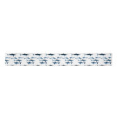 Ruban En Satin Shark Coastal Theme Blue Decoupage Tissue Paper (Devant)