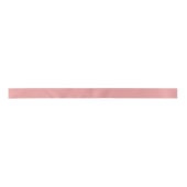 Ruban En Satin Sherbet Rose Été Simple Plat Moderne Élégant (Devant)