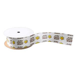 Ruban En Satin Sheriff adjoint junior