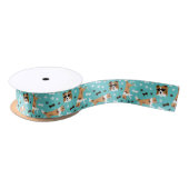 Ruban En Satin Shetland Sheepdog Shelter Satin Ribbon (Bobine)