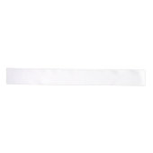 Ruban En Satin simple minimum ajouter votre texte nom monogramme  (Dos)
