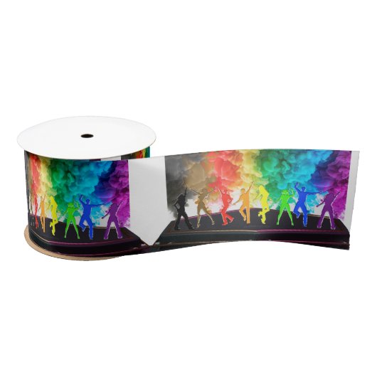 Ruban En Satin SlipperyJoe's Dancing Pride Shadows cadeaux gay ar (Bobine)