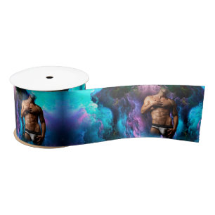 Ruban En Satin SlipperyJoe's Homme sous-vêtements bulge violet bl