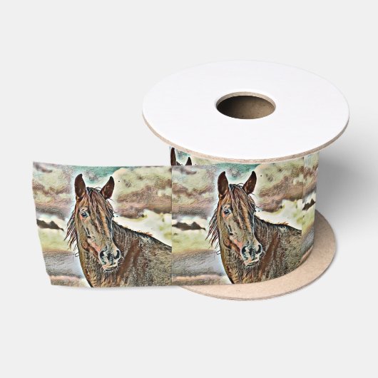 Ruban En Satin smartmix animal - cheval 2 (Bobine)