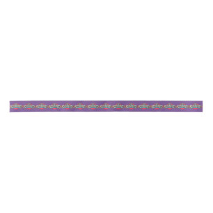 Ruban En Satin Sock Singe Madness pourpre