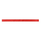 Ruban En Satin Solide Rouge creux 1,5 pouce (Devant)