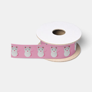 Ruban En Satin Souris bébé mignonne